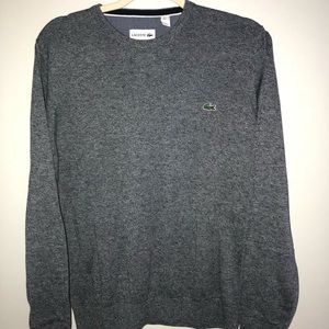 Men’s Lacoste 100% Cotton Sweater Size Medium NWT